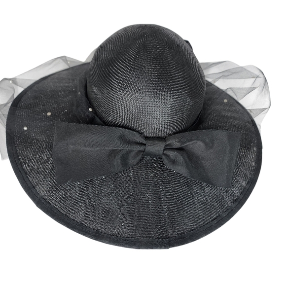 MR. CHARLES STATEMENT HAT WITH MESH VEIL - Picture 6 of 9